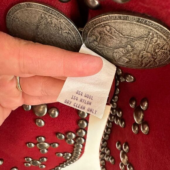 Double D Ranch Maroon Embellished Blazer - Picture 10 of 14